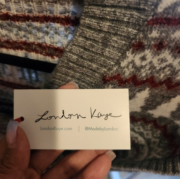 Festive crop sweater vest - Picture 3 of 3